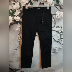 Men's Classic Black Chinos